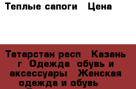 Теплые сапоги › Цена ­ 150 - Татарстан респ., Казань г. Одежда, обувь и аксессуары » Женская одежда и обувь   . Татарстан респ.